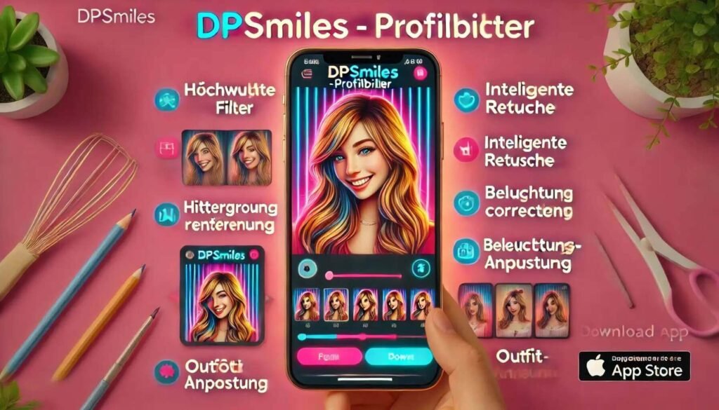 DPSmiles – Profilbilder: Die perfekte App für Profilbilder