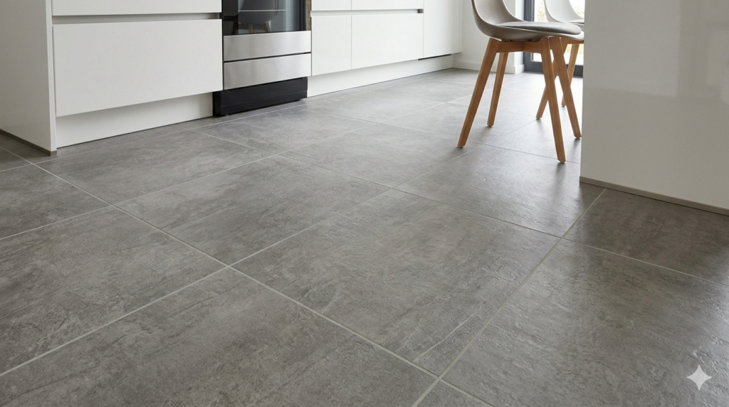 Ist Vinylboden in Fliesenoptik eine gute Lösung für ein Badezimmer