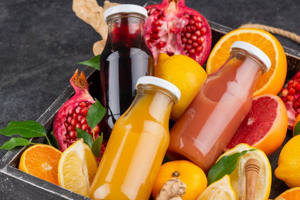 Kaltgepresste Säfte für die tägliche Ernährung